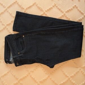 Just Black, made in the USA, dark skinny jeans